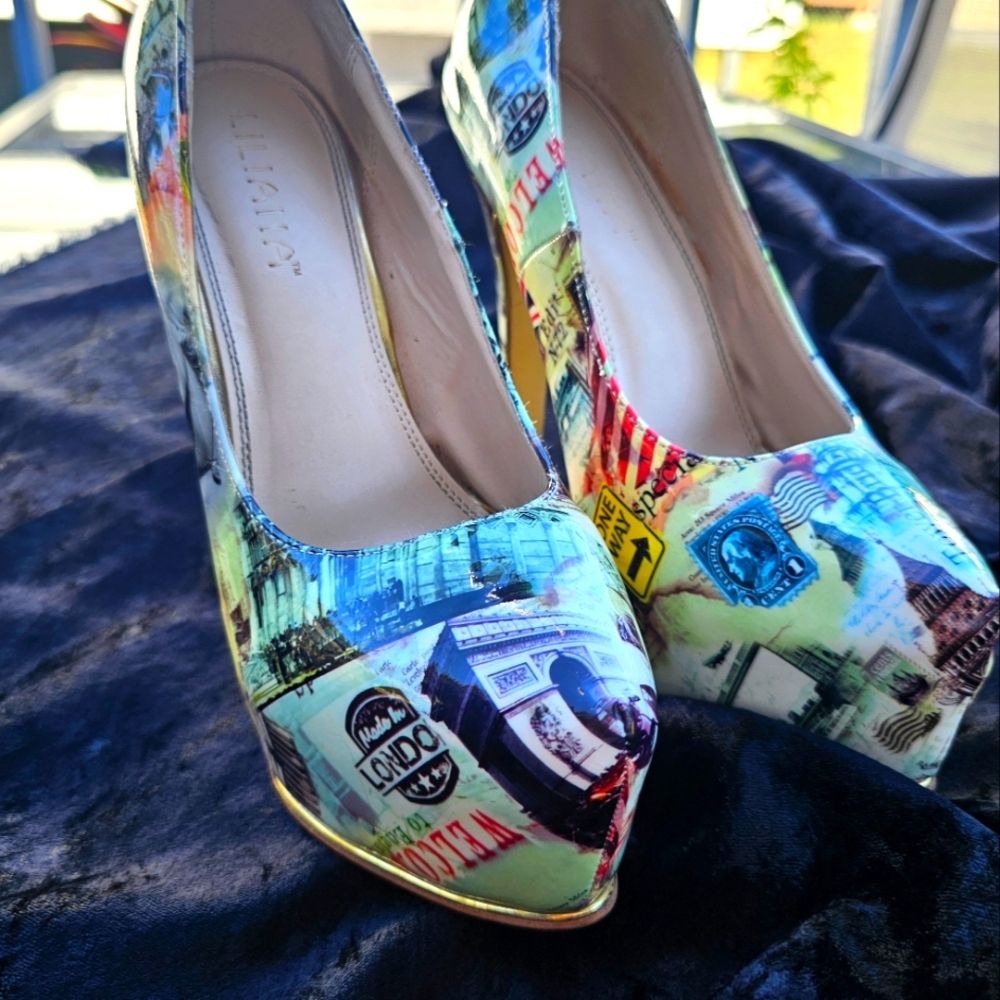 Lilian 6inch Heels Beautiful condition  size 8 1/2